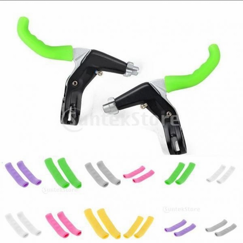 1組のソフトバイクブレーキレバーカバーグリップガードプロテクターハンドルスリーブ 通販 Lineポイント最大0 5 Get Lineショッピング