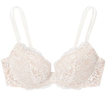 une nana cool-WHITE LINE B-F罩杯內衣(白)-UB2235BE