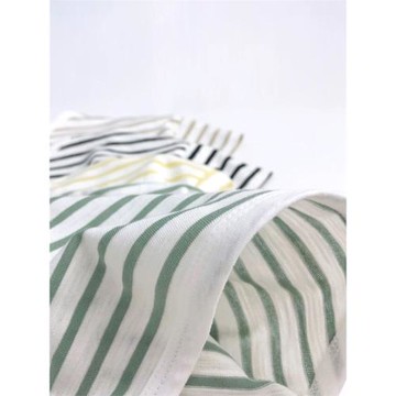 吼薄盛夏~寬松落肩~25新韓版兒童竹節棉條紋T恤衫森系洋氣潮短袖