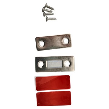 隱形磁鐵門吸 不鏽鋼材質  1組