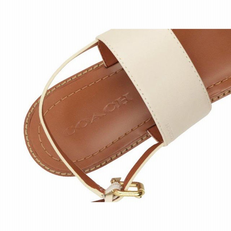 COACH サンダル 楽天市場】Coach コーチ サンダル Everette Leather Sandals