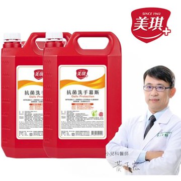 美琪 抗菌洗手慕斯3785ml補充瓶X2(含贈品共2入)