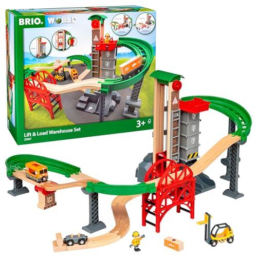 BRIO (ブリオ) WORLD ウェアハウスレールセット 木製レール おもちゃ 33887