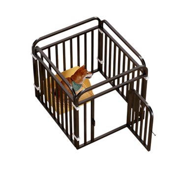 寵物圍欄 【悅購】寵物圍欄 狗狗圍欄 狗柵欄 室內寵物圍欄 大型犬中型犬狗窩 小型犬狗狗籠子 方管60*60*4片圍欄