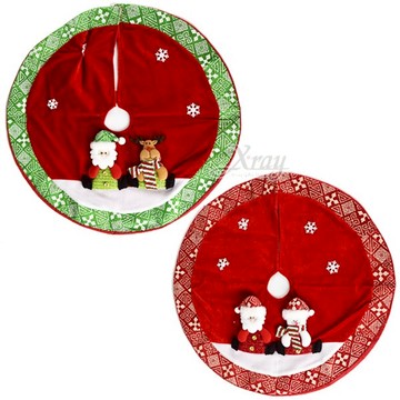 樹裙60CM(2款-隨機出貨)，聖誕節/樹裙/聖誕老公公/雪人/麋鹿/聖誕裝，X射線【X456077】