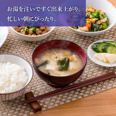 ふるさと納税 千歳市 味噌汁 インスタント みそ汁 徳用 即席 4種 22食入 2袋 セット《千歳工場製造》