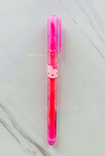 【震撼精品百貨】Hello Kitty 凱蒂貓~日本SANRIO三麗鷗 KITTY 螢光筆/記號筆-粉美國*31053