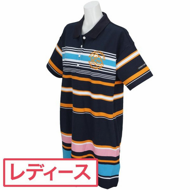 13時迄注文で当日出荷 パーリーゲイツ Pearly Gates ストレッチポンチ マルチボーダー ワンピース レディス 通販 Lineポイント最大0 5 Get Lineショッピング