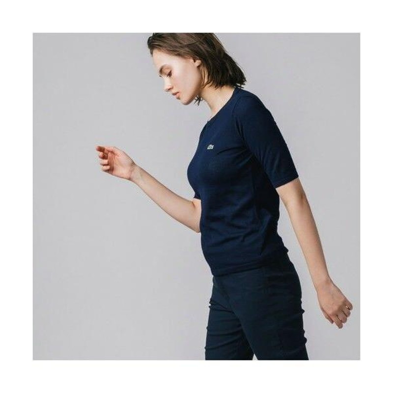 LACOSTE / ラコステ クールマックスニットTシャツ | LINEショッピング