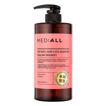 韓國 MEDIALL 療癒花香頭皮清爽洗髮露 800ml｜大容量・日常頭皮清潔