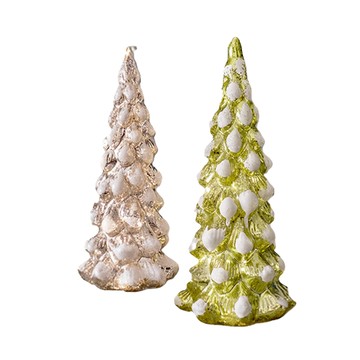 好物良品 聖誕樹造型氣氛桌燈2件組 大 + 小  金色熱戀