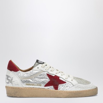 Ball Star silver/red sneakers