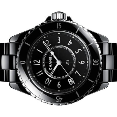 シャネル CHANEL H5695 ブラックラッカー レディース 腕時計