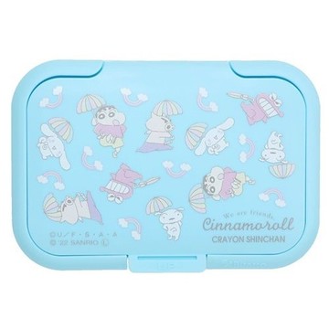 【震撼精品百貨】大耳狗_Cinnamoroll~日本三麗鷗Sanrio大耳狗濕紙巾蓋-蠟筆小新聯名款*76436