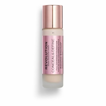 Makeup Revolution Conceal & Define Foundation (Various Shades) - F1
