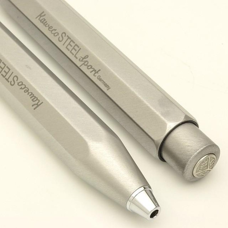 ボールペン カヴェコ 名入れ KAWECO スチールスポーツ SLBP-ST