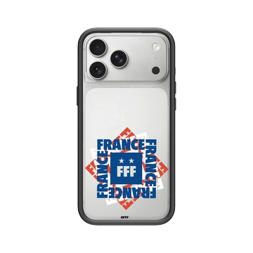 iPhone 17 Pro Max Mod NX -邊框背蓋組合 (相機按鈕) 黑 - FFF - Logo - France