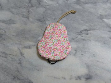 花園 梨型鑰匙包【K221109】