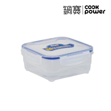 【CookPower鍋寶】密扣王保鮮盒正方型 800ML BV-0802