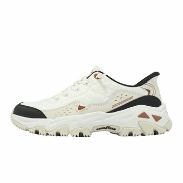 Skechers 休閒鞋 DLites Hiker Slip-Ins 女鞋 米白 舒華著用款 180114NTBK