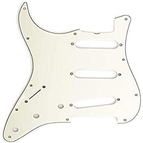 フェンダーピックガード Pure Vintage Pickguard, '65 StratocasterR, 12-Hole Mount, Eggsh