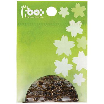 【文具通】足勇23032 22mm吊袋復古別針 P2020050【領券滿額再折千12/31止】