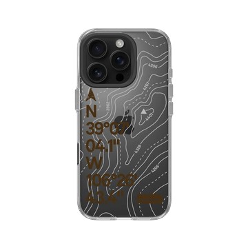 iPhone 16 Pro Clear Case（相機按鈕） 透明 - Nature Explorers 自然探索指南 - 阿爾伯特峰