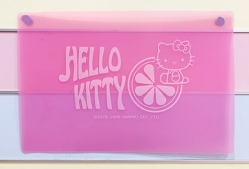 【震撼精品百貨】Hello Kitty 凱蒂貓~塑膠餐墊-粉*83349