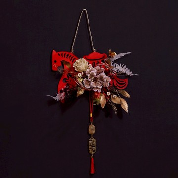 新春好禮【日常好事‧花寓】獨家IP：馬上有「財」新年掛飾 （附禮盒) 新年禮物 禮盒 客製化