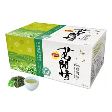 立頓 茗閒情台灣茶 活綠茶三角茶包 2.5公克 X 120入