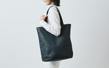 【熱銷補貨】真皮托特包 black 