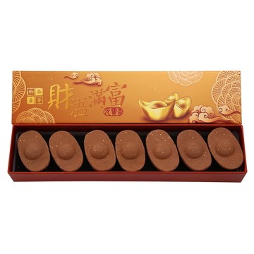 財溢滿富元寶香 (招財/檀香/琥珀/加持/淨化磁場/辟邪化煞)（7入/盒）