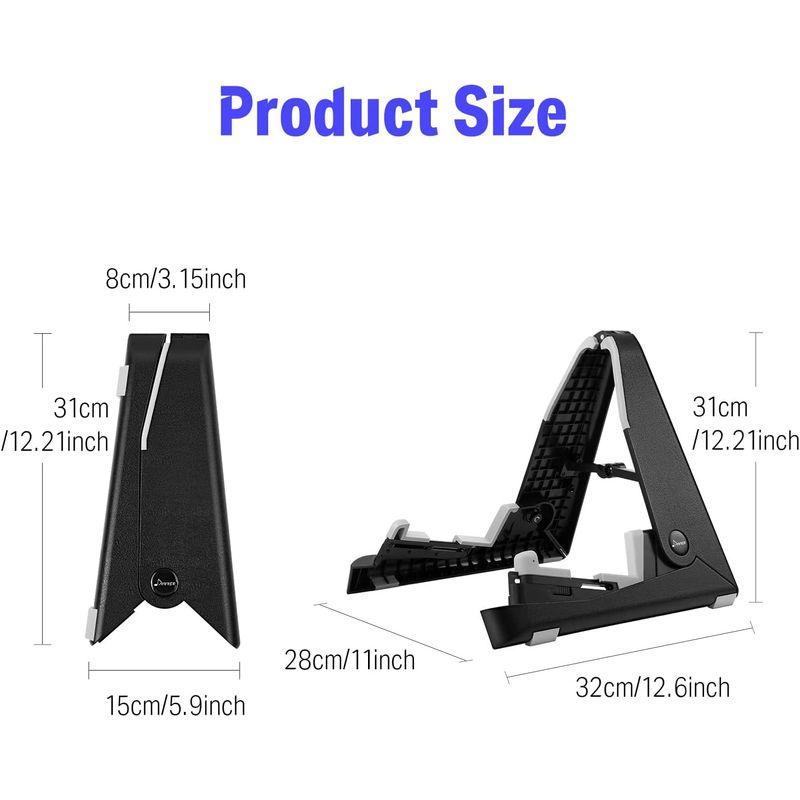 Donner ギタースタンド 折りたたみ A型 安定感十分 取付簡単 ホルダー アコギ ベース ウクレレに対応 DS-2