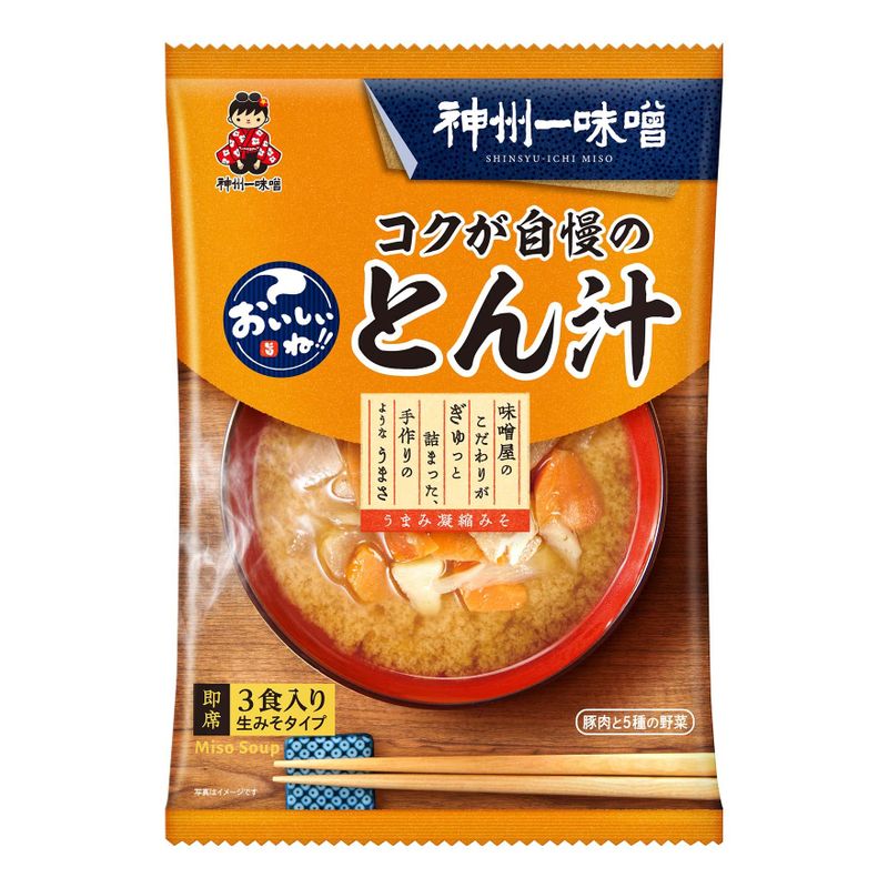 おいしいね コクが自慢のとん汁 3食6袋