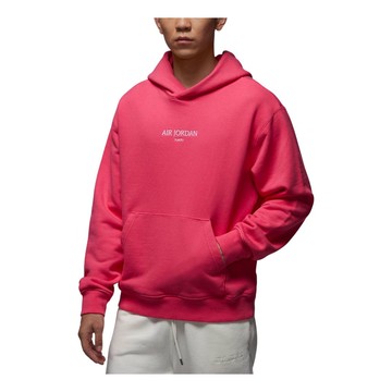 Air Jordan Wordmark Tokyo Fleece Hoodie Asia Sizing 'Aster Pink'