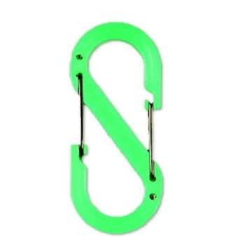 Ouroboros 夜光S型扣/S扣(綠光)/夜光登山扣/S字扣/S掛扣/S鉤