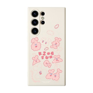 【品牌聯名】KINGJUN蠢兔出沒純色矽膠SAMSUNG手機殼