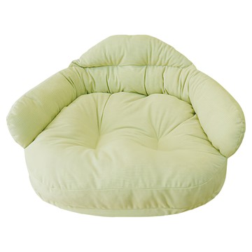 AOYI 奧藝 燈芯絨可拆式貓狗寵物沙發窩  奶油綠  50 x 60 x 30cm  1個