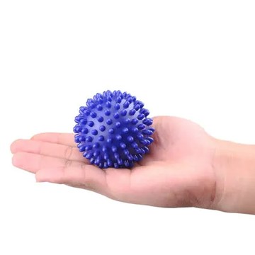 JHS杰恆社abe133口6一7一9CM足底腳底按摩球PVC藍色按摩球健身按摩球硬按摩球