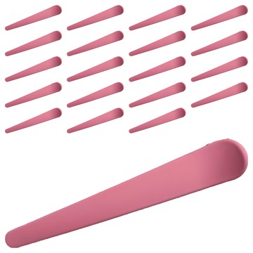 d005糖果色髮夾  20個  粉紫色