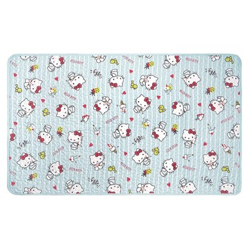 Hello Kitty 凱蒂貓 止滑沙發墊 雙人 TG23-SAN363  120 x 70cm  藍色