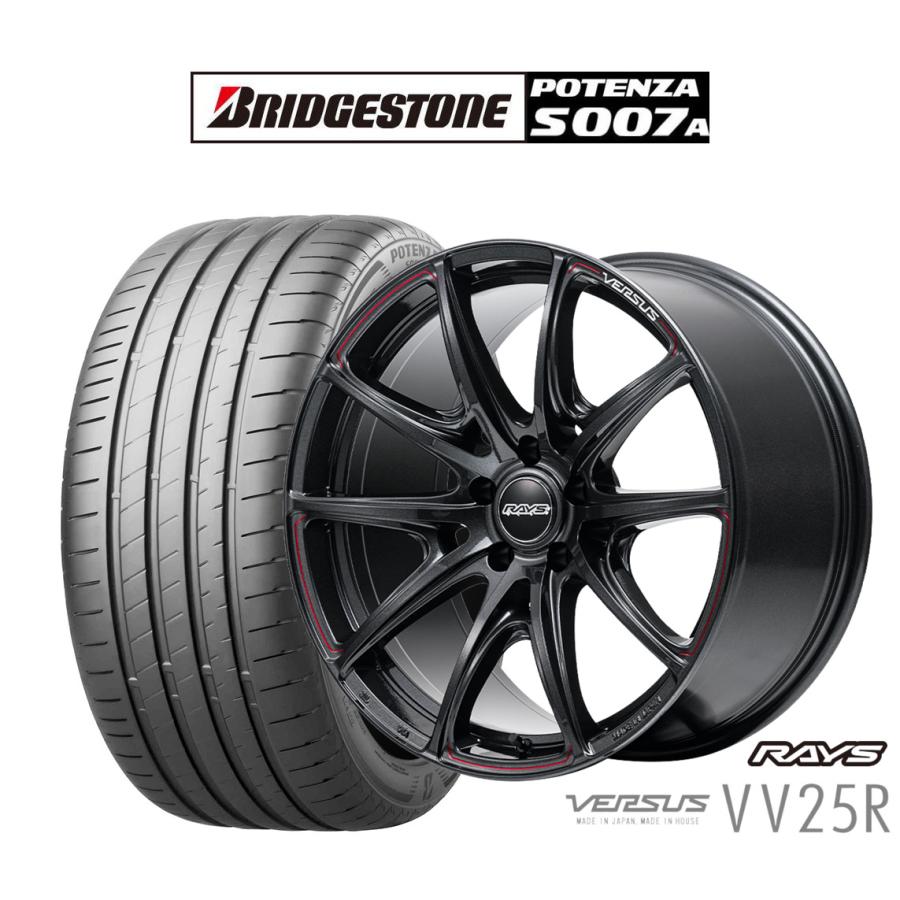 225/50R18 95W 4本セット ブリヂストン POTENZA S007A ポテンザ