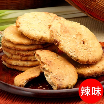 【美雅宜蘭餅】宜蘭三星蔥古法燒餅(辣味)x3桶_廠商直送