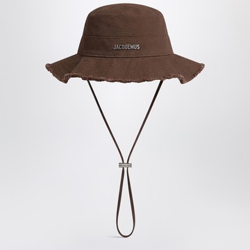Le Bob Artichaut brown cotton hat