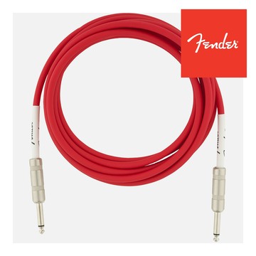 Fender Original Series 紅色 吉他導線 雙直頭 Instrument Cables /10ft (3m)/15ft (4.5m)