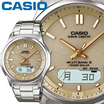 CASIO カシオ ウェーブセプター M630D メンズ ゴールド ステンレス