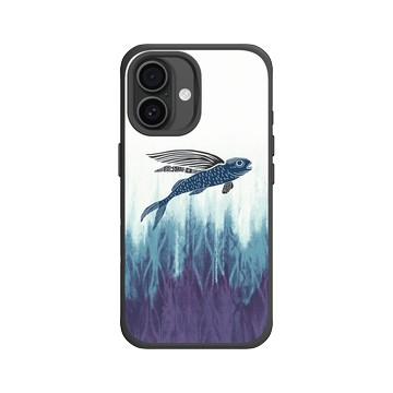 iPhone 16 SolidX 黑 - 花生騷 WasangShow - 飛魚經典款