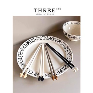 Tlife·Gaze·筷子合金ins輕奢風撞色仙人掌家用防潮防霉 | 注目