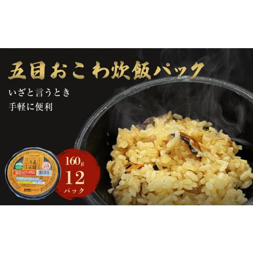 ふるさと納税 宮城県 石巻市 パックご飯 五目おこわ 160g×12個 宮城県産 ササニシキ みやこがね おこわ 五目ご飯 炊き込みご飯