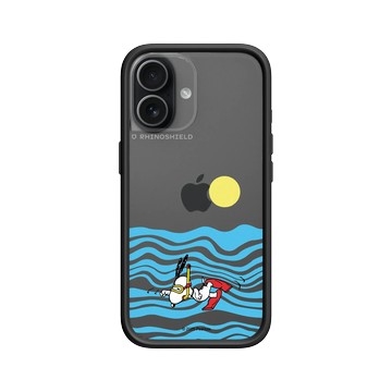 iPhone 17 Mod NX -邊框背蓋組合 (相機按鈕) 黑 - 史努比 Snoopy - Dive Dog